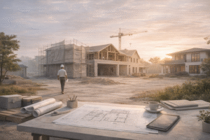 No one talks about how much mental energy a home consumes while it’s being built.